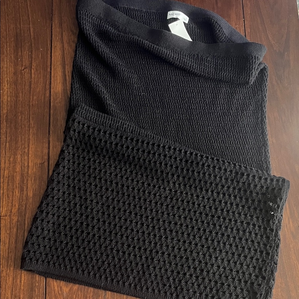 NINE WEST Knit STRAPLESS DRESS